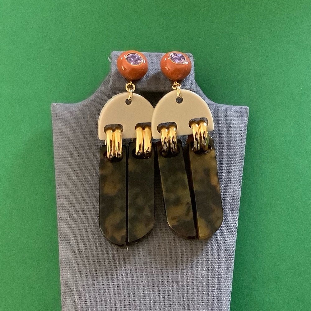 Brand new Kate Spade bold drop earrings - Picture 2 of 5